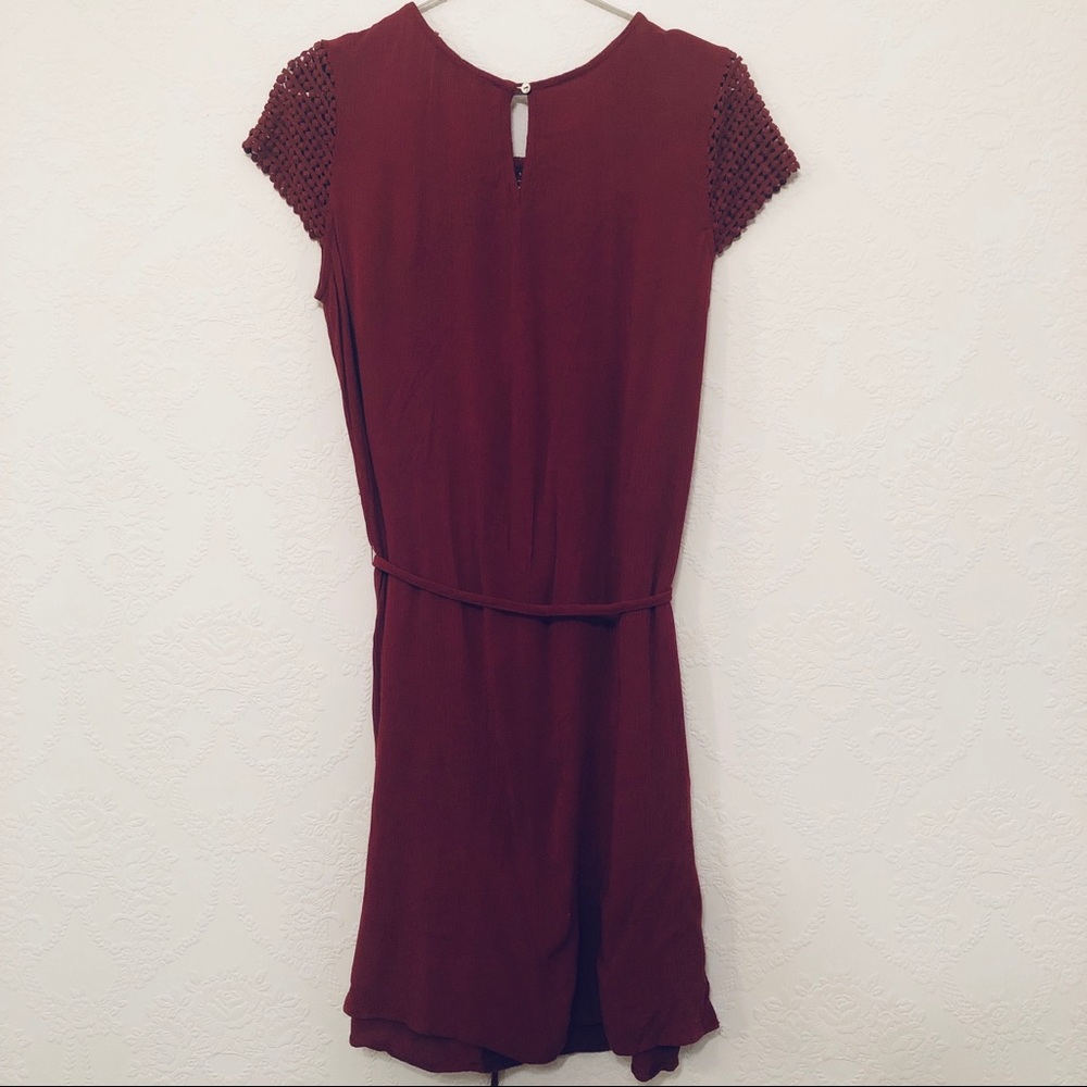 Rust Color Boho Dress - Picture 4 of 4